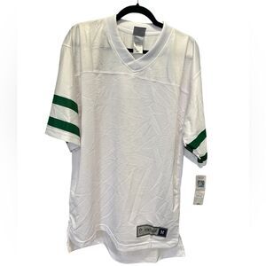 NWT NFL Vintage White BLANK Football Jersey Green Stripe NY Jets - Size 3XL